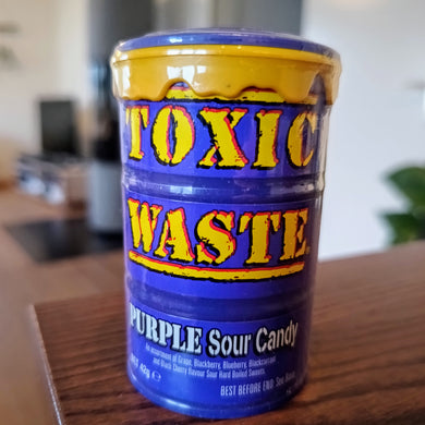 Toxic Waste PURPLE Sour Candy